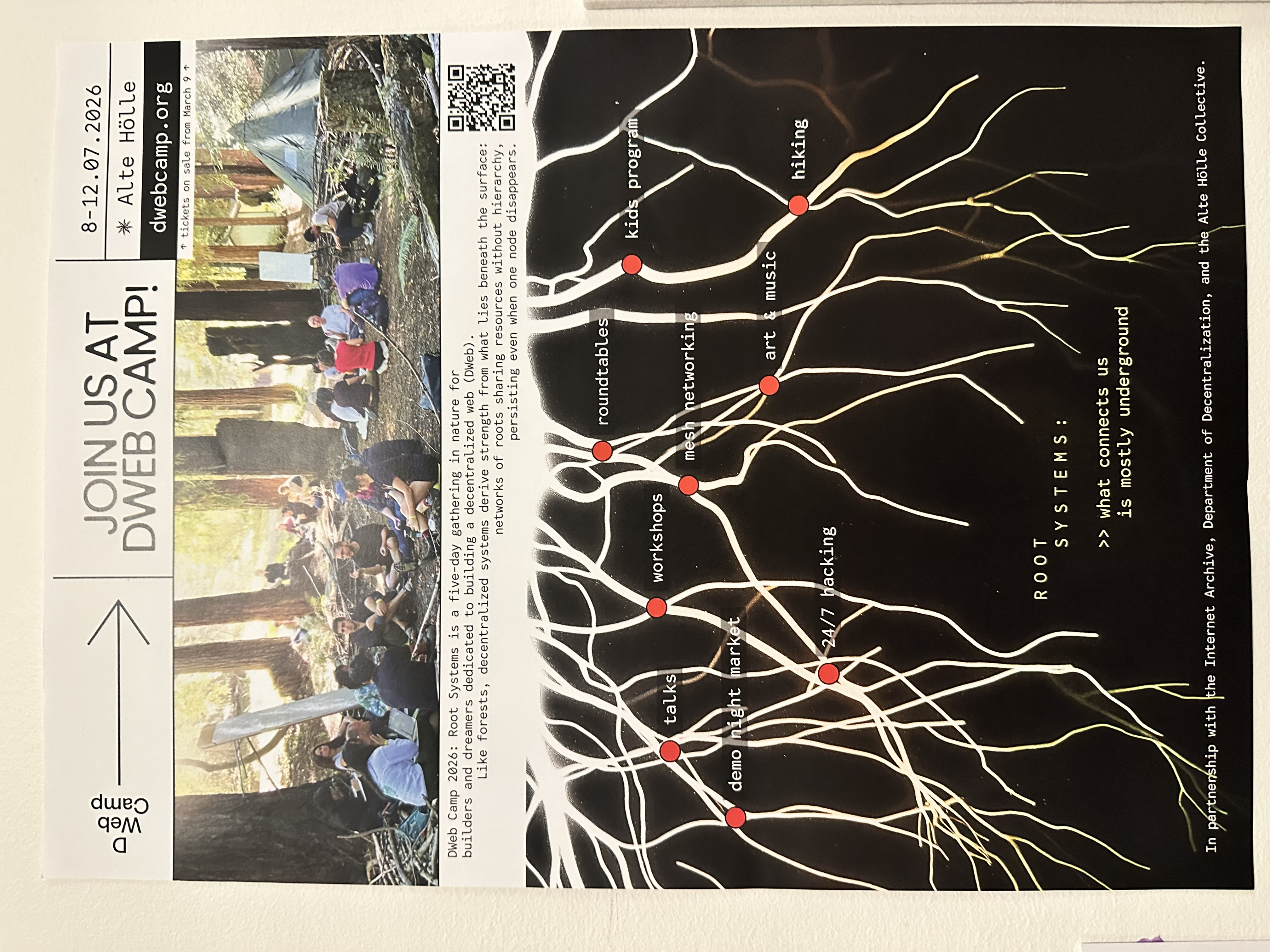 DWeb Camp 2026: Root Systems