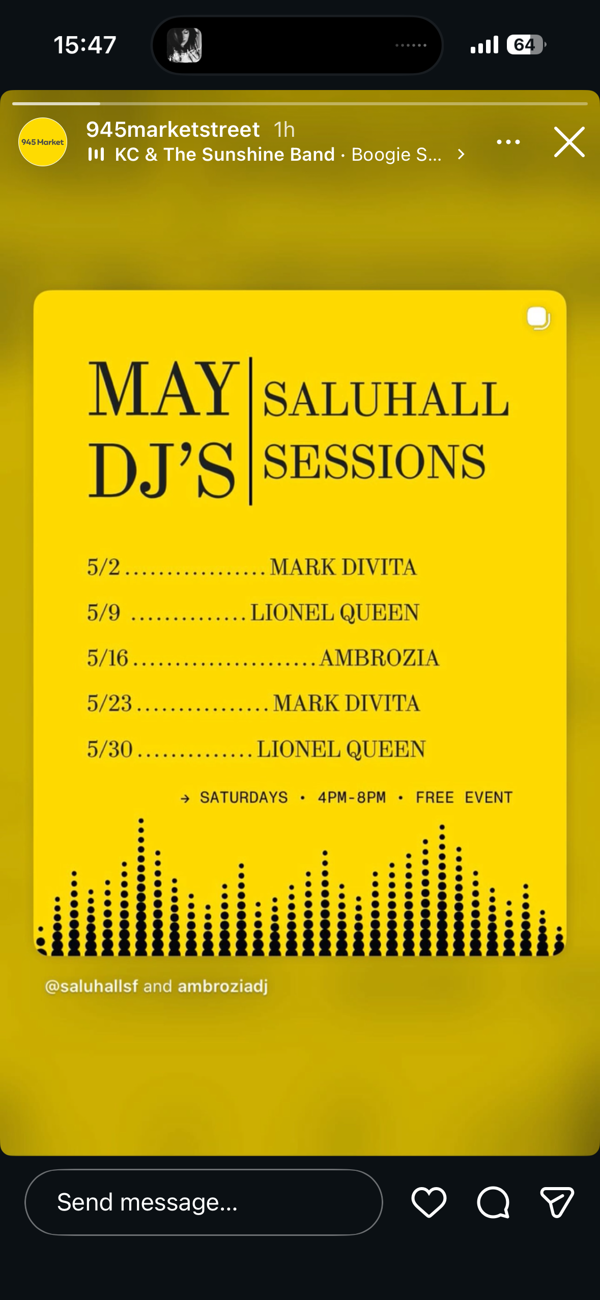 May DJ's Saluhall Sessions