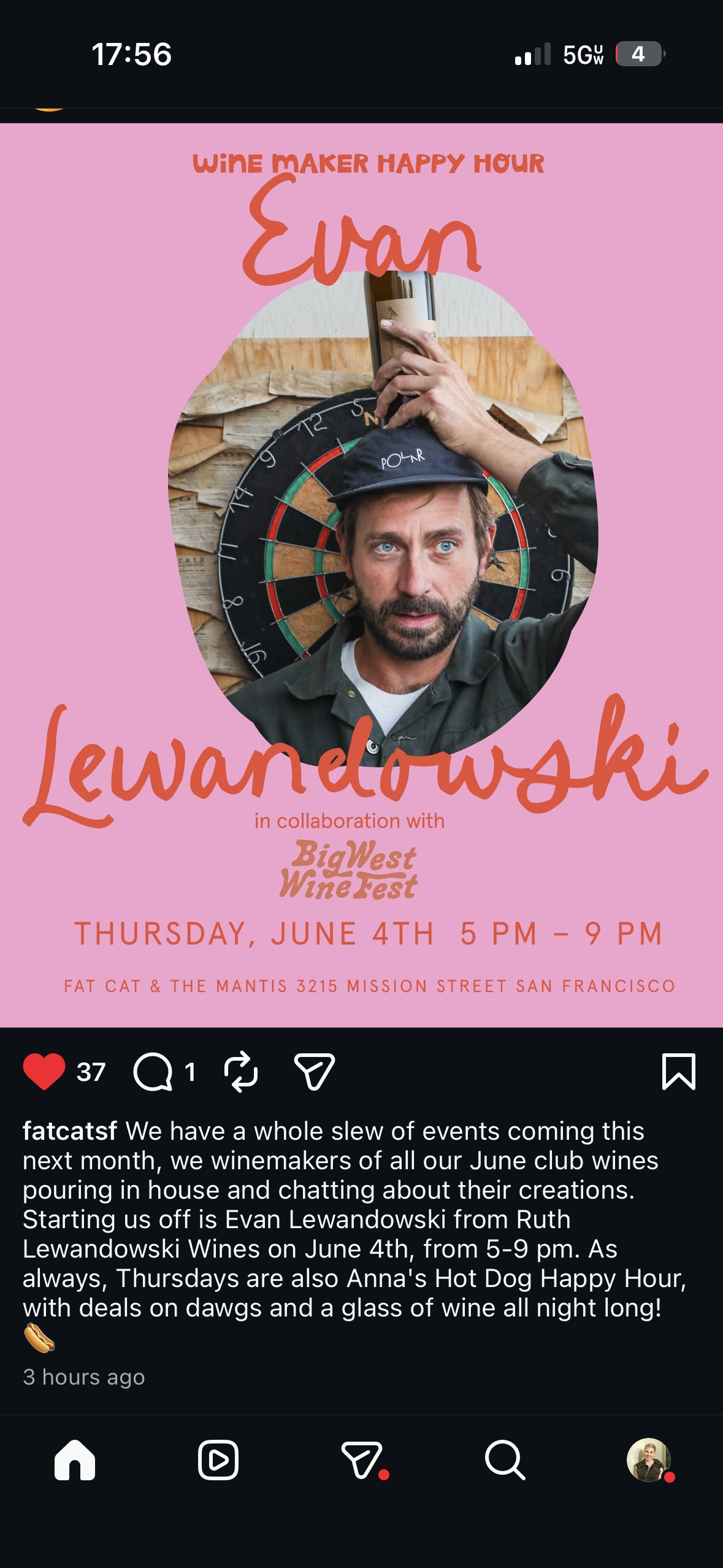 Wine Maker Happy Hour with Evan Lewandowski