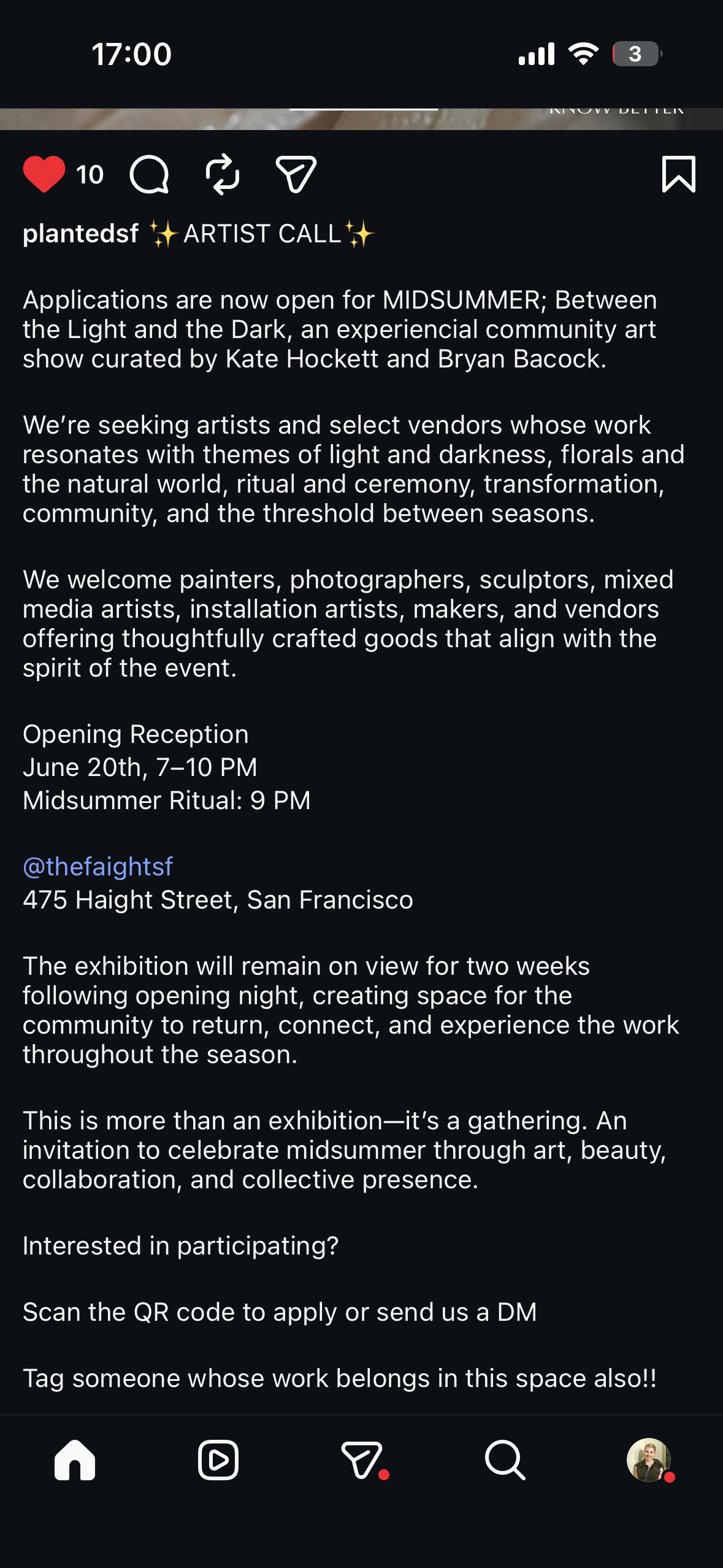 Midsummer: Between the Light and the Dark Opening Reception