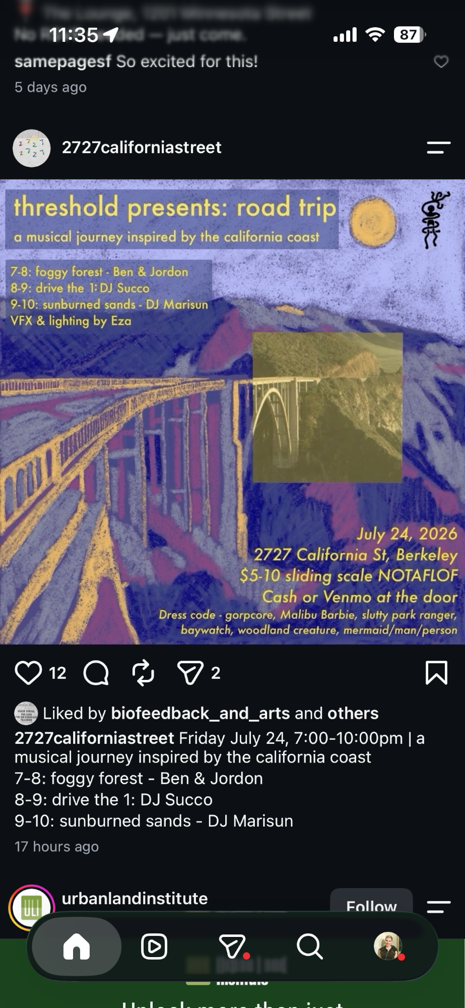 threshold presents: road trip