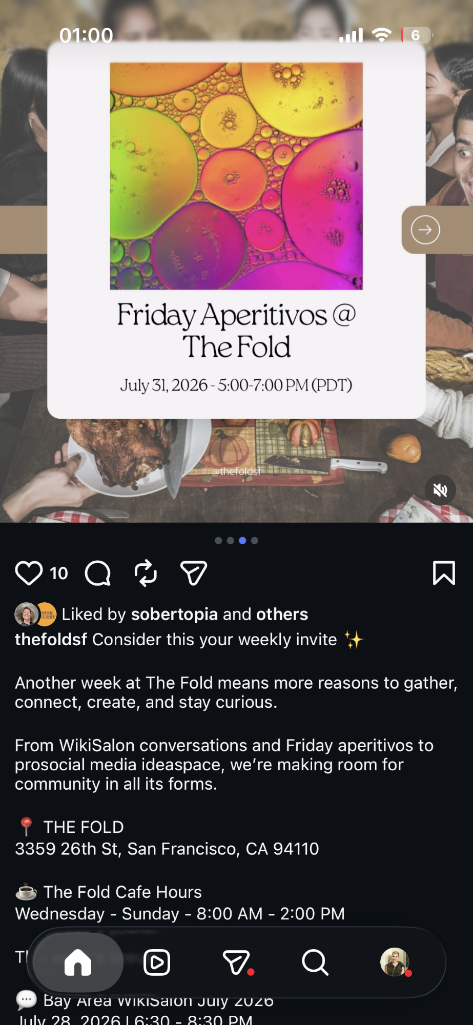Friday Aperitivos @ The Fold