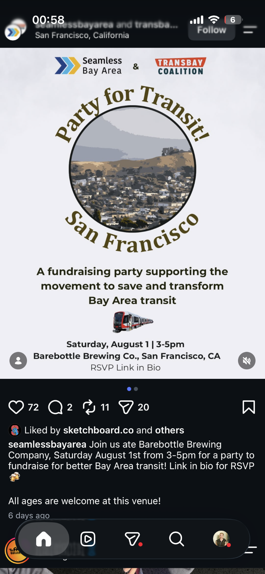 Party for Transit!